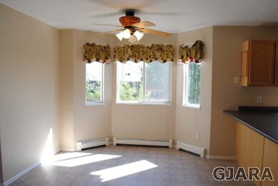 Nice breakfast nook off kitchen