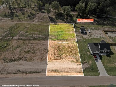 Aerial view of property's location featuring property boundaries highlighted