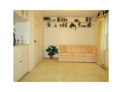 Den/Study. Den with built-in cabinets and display 