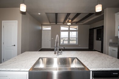 Kitchen into Family Room