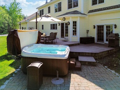 Salt water hot tub