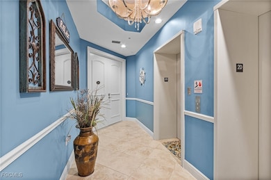 Private elevator lobby