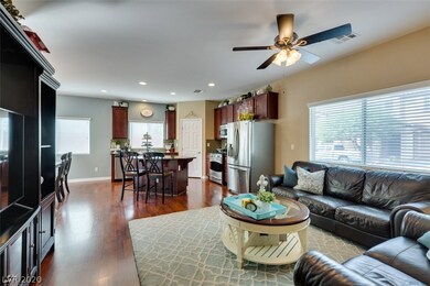 Living room and dining room are grouped around the