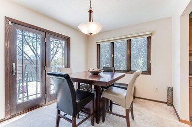 Walk outside and enjoy the deck!