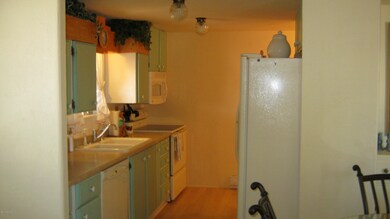 Kitchen off living & dining