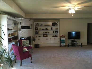Large open living room