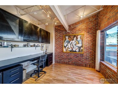 Office Area with Custom Built ins