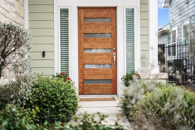 View of exterior entry