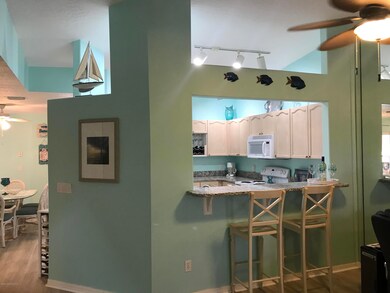 view from living area