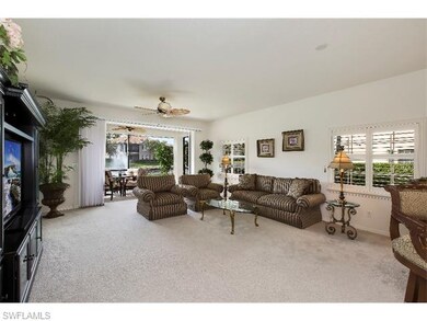 Great Room with Plantation Shutters ~ Walk out to 