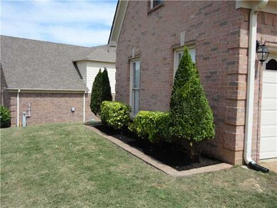 Wonderful Brick Flower Bed on Front of Garage ..