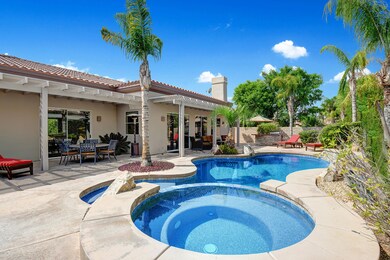 SPA AND POOL TO HOUSE
