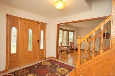 generous size entry foyer