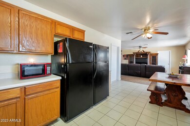Looking into living area