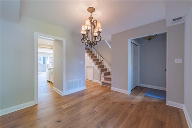 Dining Room, Stairs and Foyer