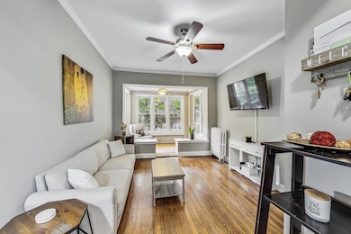 Beautiful space opens into the sun room