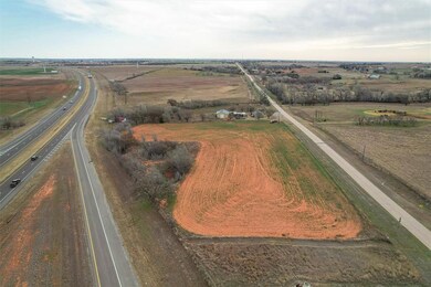 West half of this cultivated area