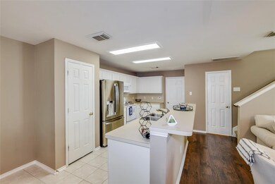 Half Bath - door to right, Door to left is
garage