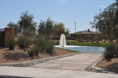 Lake to right of home