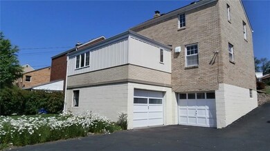 Exterior view of back of house - two separate inte