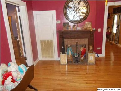 FIREPLACE IN DINING ROOM