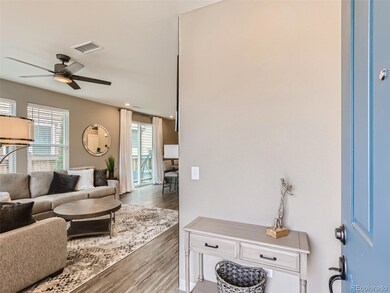 Entry - Powder Room to right