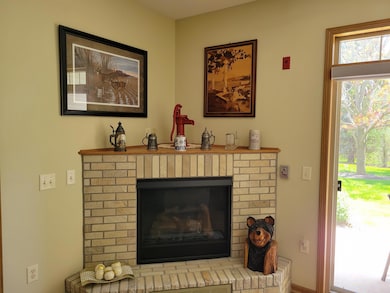 New gas fireplace - beautiful
