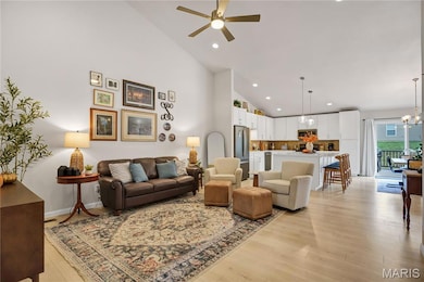 Popular Vaulted Open Floorplan is Highlighted by Upgraded Laminate Plank Flooring