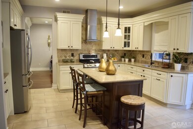 Kitchen with center island
