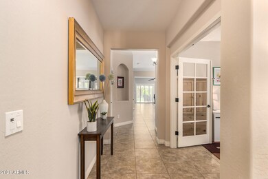 Welcoming entryway to the home.