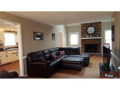 Your view of the Family Room from the front door.