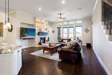 Experience modern design in this living room, feat