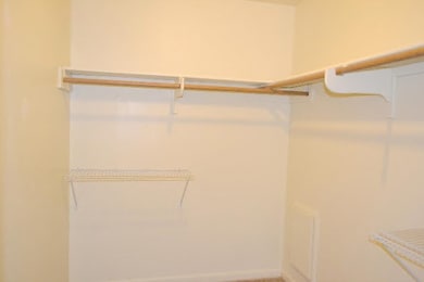 View of spacious closet