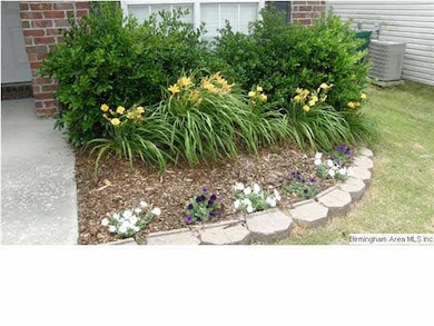 Landscaped around the home