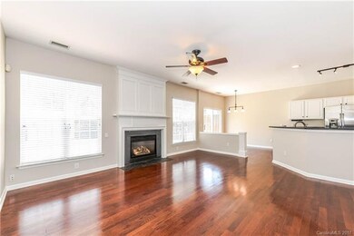 Great Room opens into bright kitchen and breakfast