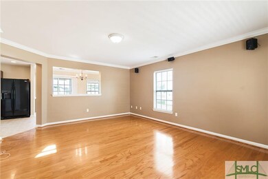 Hard wood floors in living room. Surround sound in