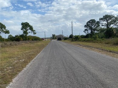View looking East.