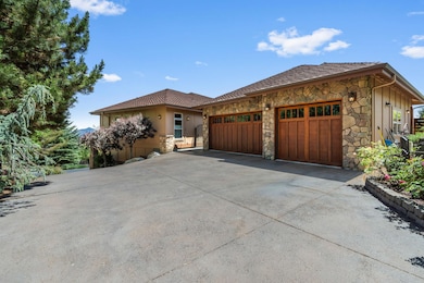 Heated concrete driveway
