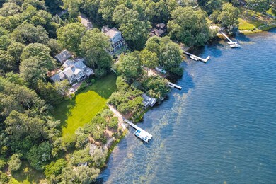 Aerial View of Lake Wequaquet Frontage