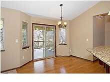 Dinning Room Opens To Covered Deck
