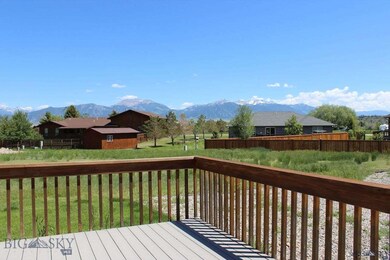 Great views from the back deck of the mountains.