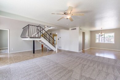 Staircase/Open Floor Plan