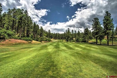 View north on #6 fairway, home-site to the left