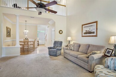 This is a view from the family room looking back t