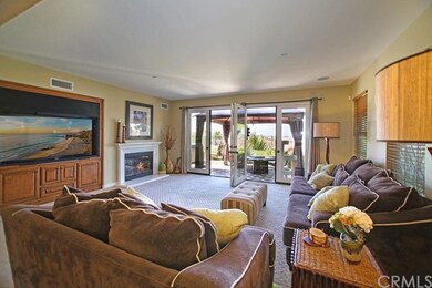 Family room is both cozy and comfortable with dual