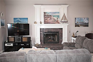 View of living room from entryway
