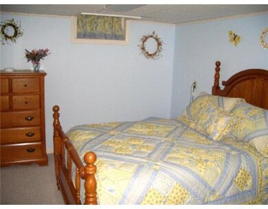 Bedroom. In basement
