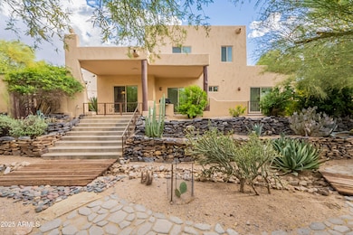 Back of the home