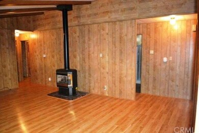The family room has vaulted ceilings and a tremend