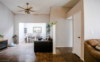 Family Room open to Dining Room
